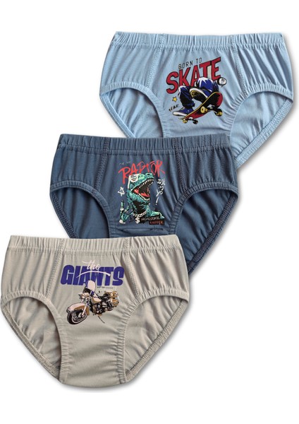 %95 Pamuklu Erkek Çocuk Slip Külot Iç Çamaşır 6lı Set fırsatları