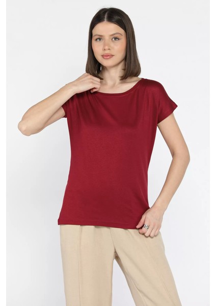 Kadın Bisiklet Yaka Tişört