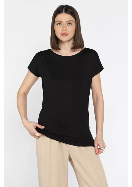 Kadın Bisiklet Yaka Tişört