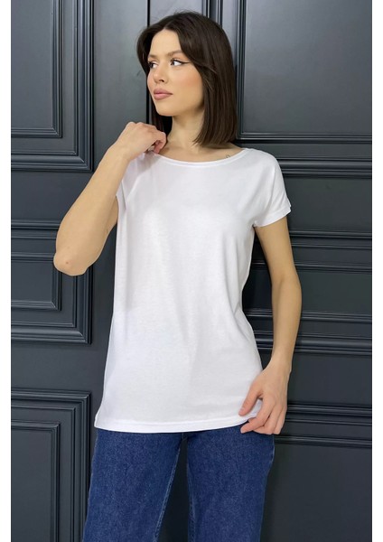 Kadın Bisiklet Yaka Tişört