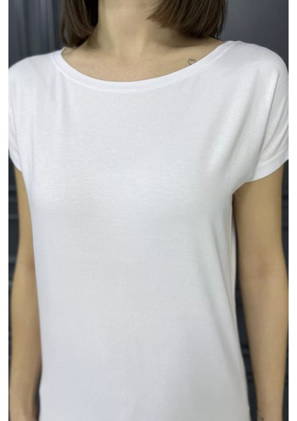 Kadın Bisiklet Yaka Tişört modelleri