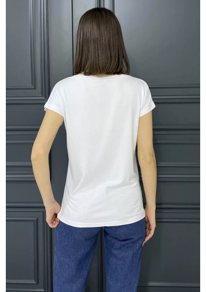 Kadın Bisiklet Yaka Tişört fırsatları