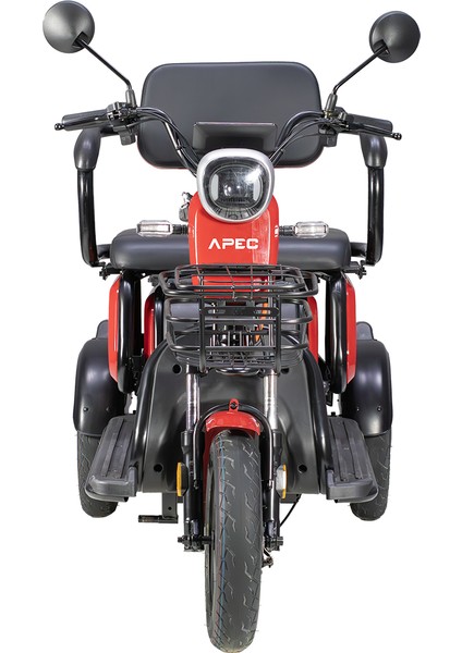 Apec Apm2 Elektrikli 3 Tekerlekli Motosiklet (Kayan Koltuk 2 Kişilik) - 2024 Model