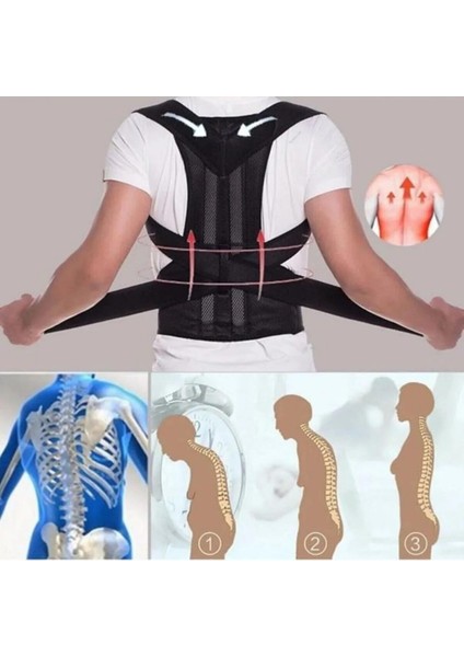 Ortopedik Balenli Dik Duruş Korsesi