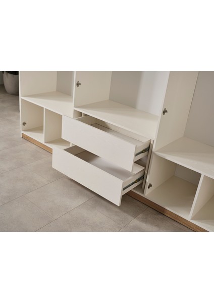 Derin Bohem 6 Kapaklı Gardırop