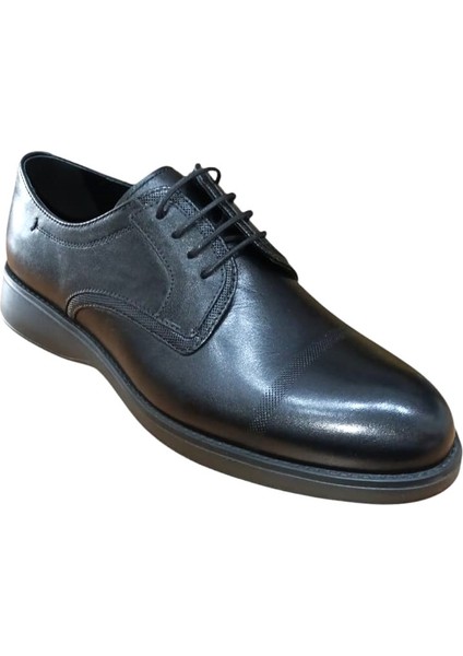 Lbr H1007 Erkek Deri Casual Ayakkabı Siyah