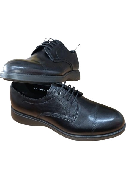 Lbr H1007 Erkek Deri Casual Ayakkabı Siyah