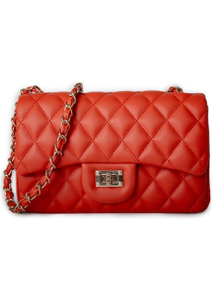 Vera Çanta Nas Bag Kadın Çapraz Çanta Kapitone Zincir Detaylı fırsatları