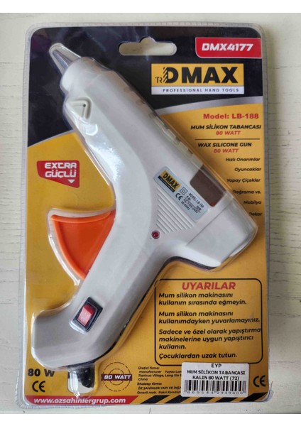Silikon Tabancası Kalın Model Silikon Için 80 Watt Dmax DMX4177 fiyatları