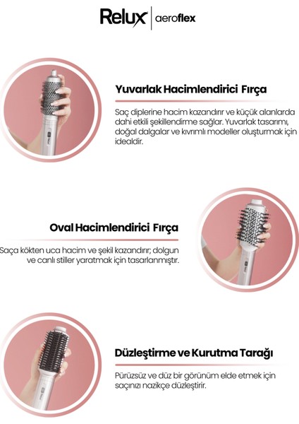 Rms9200b Aeroflex 6in1 Saç Şekillendirici indirimleri