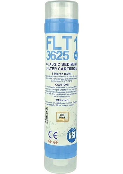 Nsf Sertifikalı Su Arıtma Filtresi 5li Set