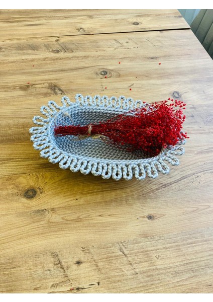 Jüt Hasır Sepet Oval Organizer 20X30 fiyatları