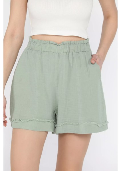 Kadın Keten Şort fırsatları