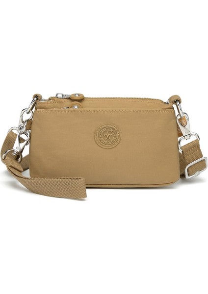 Minik Boy Krinkıl Kumaş Kadın Postacı Çantası Smart Bags 3268