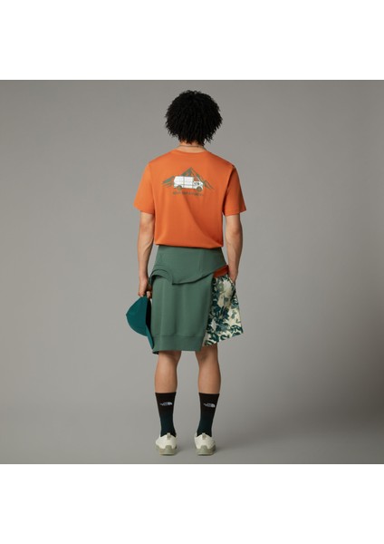 M Ss Outdoor Graphic Tee Erkek T-Shirt modelleri