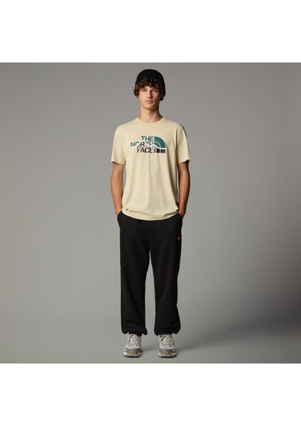 M Ss Mountain Line Tee Erkek T-Shirt indirimleri