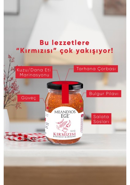 Kırmızısı Baharat Karışımı 90 gr
