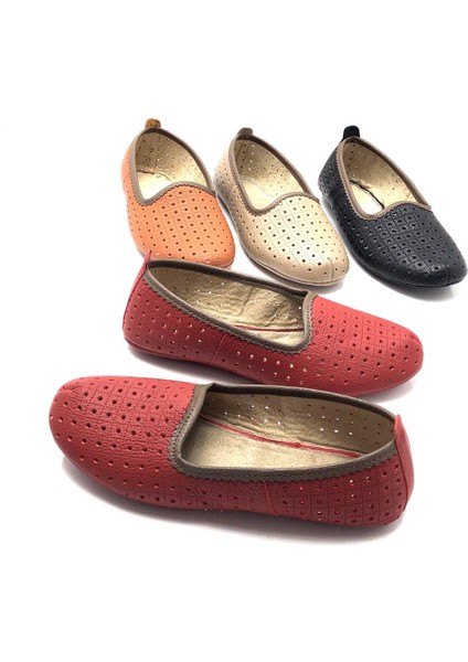 Hakiki Deri Hava Alabilir Delikli Hac Umre Tavaf Patiği ve Ev Ayakkabısı fiyatları