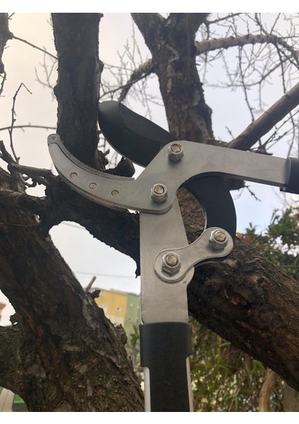 Teleskopik Uzatmalı Dal Budama Makası 5cm Ağız Çelik Bıçaklı Ayarlanabilir Sap Uzayan Kollu Makas indirimleri