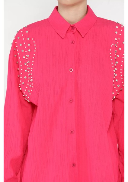 Omuz Incili Kadın Gömlek fırsatları