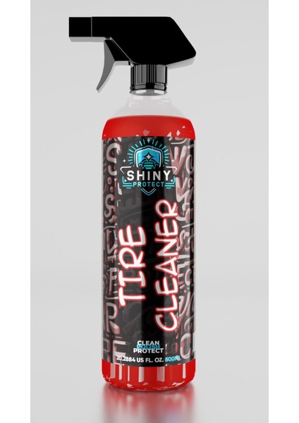 Tire Cleaner Lastik Temizleyici Sprey 600 ml – Oto & Motosiklet Uyumlu, Güçlü Yağ Kir Sökücü