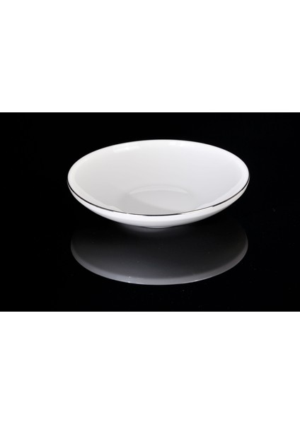 Hazel Düz Tabak 21 cm Krem- Platin