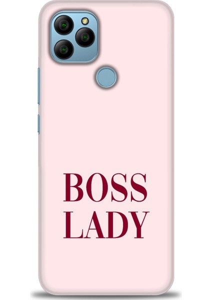 General Mobile Gm 21 Kılıf Hd Baskılı - Boss Lady