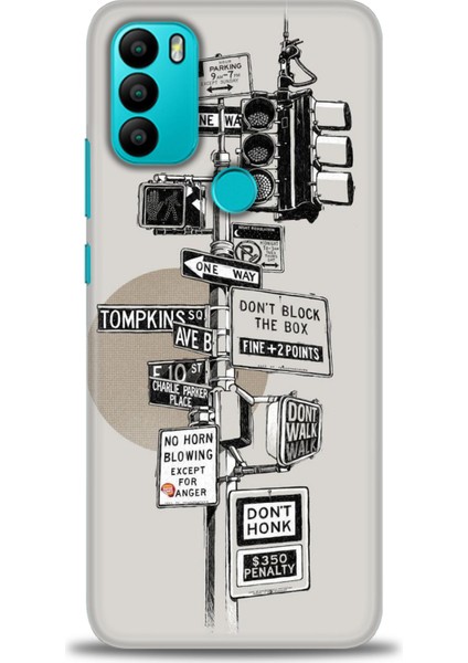 General Mobile Gm 21 Plus Kılıf Hd Baskılı - Tabelalar