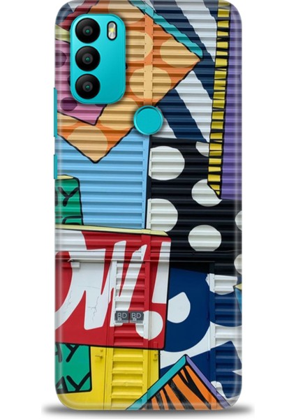 General Mobile Gm 21 Plus Kılıf Hd Baskılı - Grafiti