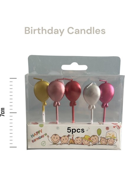 Balon Model Doğum Günü Pastası Mumu fiyatları