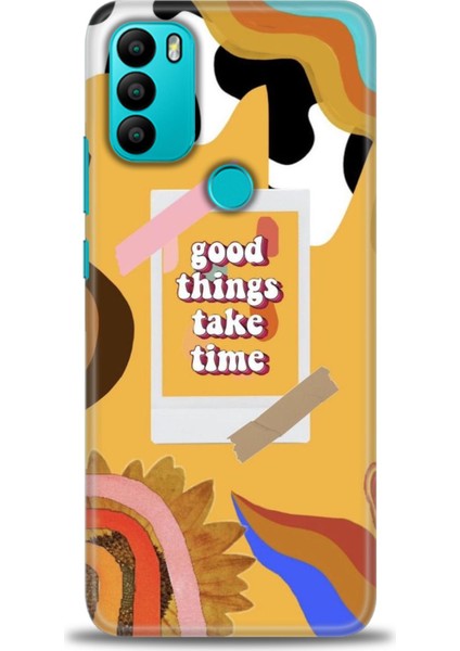 General Mobile Gm 21 Plus Kılıf Hd Baskılı - Take Time