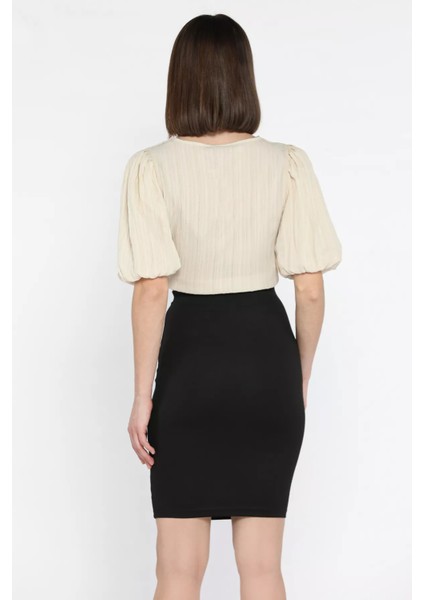 Kadın Nakış Detaylı Kalem Etek modelleri