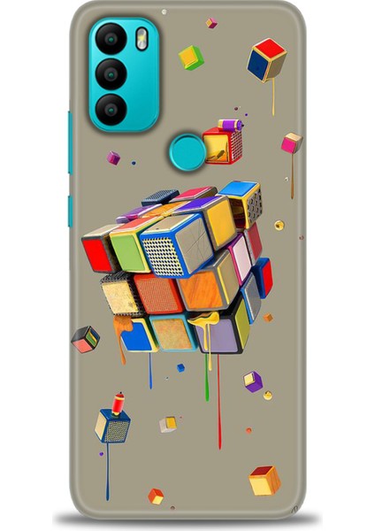 General Mobile Gm 21 Plus Kılıf Hd Baskılı - Zeka Küpü