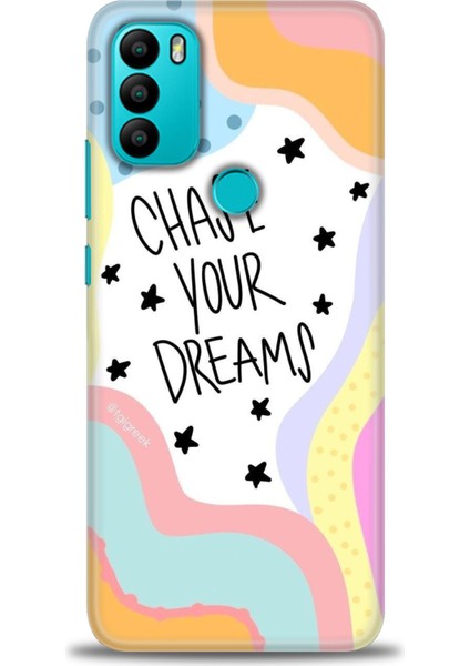 General Mobile Gm 21 Plus Kılıf Hd Baskılı - Chase Your Dreams