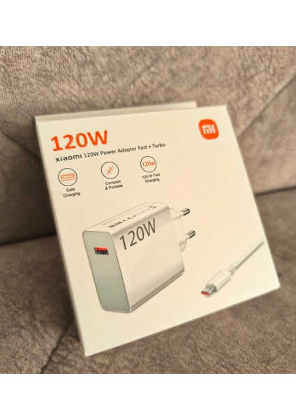 Xiaomi Mi Note 11T PRO/12T/12 PRO/12T Pro/13 PRO/13T Pro 120WATT Turbo Hızlı Şarj Cihazı Aleti Seti