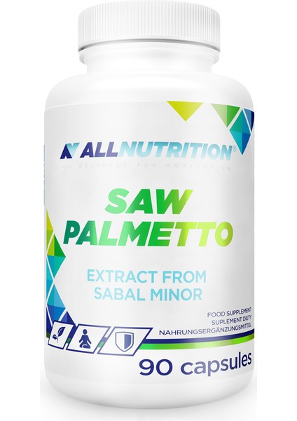 Allnutrition Saw Palmetto (Cüce Palmiye Bitkisi) 1000 Mg 90 Capsules
