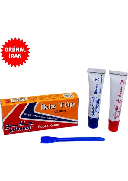 6313 Jalasanj Ikiz Tüp Orjinal Epoksi Iran Yapıştırıcı 20 gr