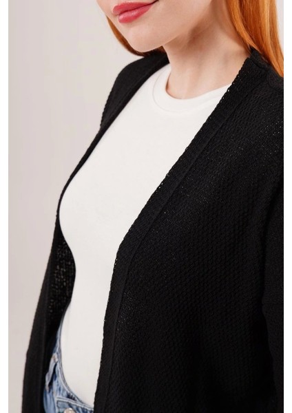 Cepli Salaş Model Triko Uzun Krem Hırka fırsatları