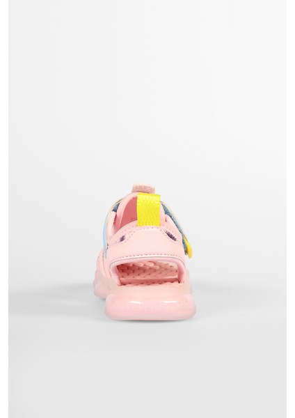 Işıklı Sandalet Bebekler İçin Pembe Renkli Rahat Malzeme ile Tasarlandı indirimleri