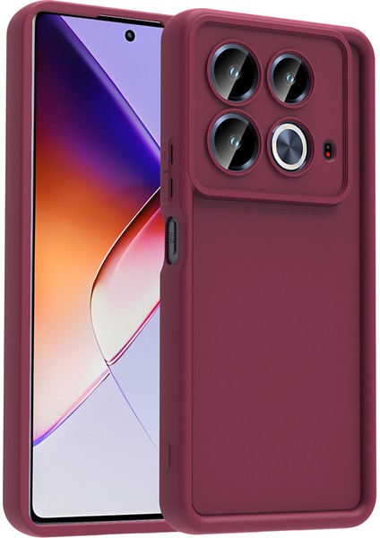 Infinix Note 40 4g Uyumlu Kılıf Yumuşak Renkli Lansman Silikon Kamera Korumalı Çıkıntılı Yüksek Kenarlı