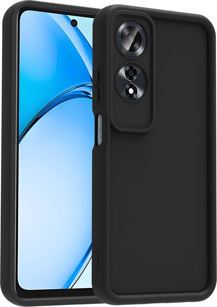 Oppo A60 Uyumlu Kılıf Yumuşak Renkli Lansman Silikon Kamera Korumalı Çıkıntılı Yüksek Kenarlı