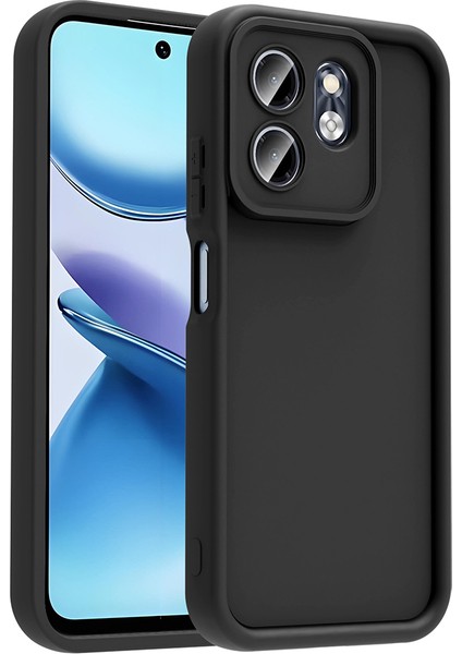 Infinix Smart 9 Uyumlu Kılıf Yumuşak Renkli Lansman Silikon Kamera Korumalı Çıkıntılı Yüksek Kenarlı