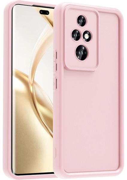 Honor 200 Pro Uyumlu Kılıf Yumuşak Renkli Lansman Silikon Kamera Korumalı Çıkıntılı Yüksek Kenarlı