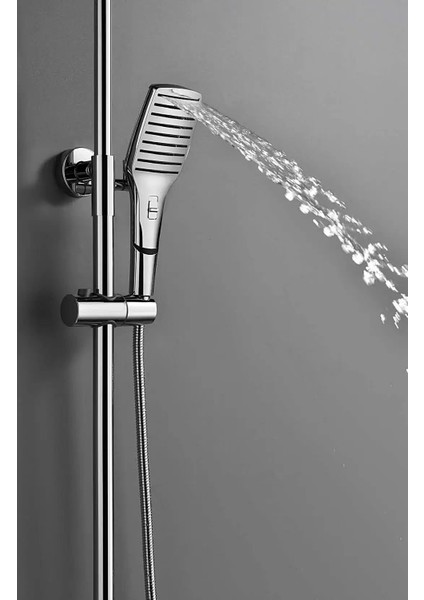 Yt258 Lotus Banyo Duş Başlığı 2Fonksiyonlu