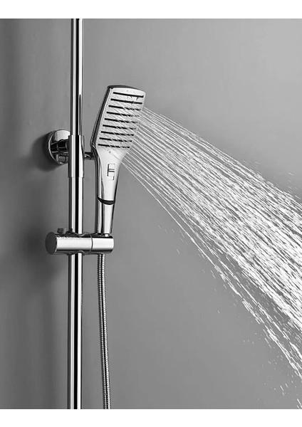 Yt258 Lotus Banyo Duş Başlığı 2Fonksiyonlu