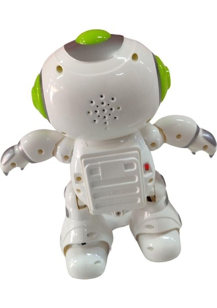Uzaktan Kumandalı Işıklı Müzikli Dans Eden Akıllı Robot - Yeşil