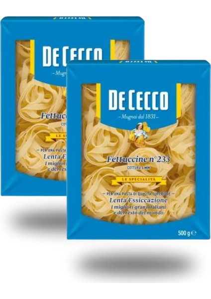 Fettuccine 500 gr X2