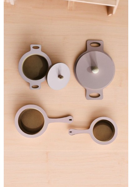 Ahşap Oyuncak Tava Tencere Seti
