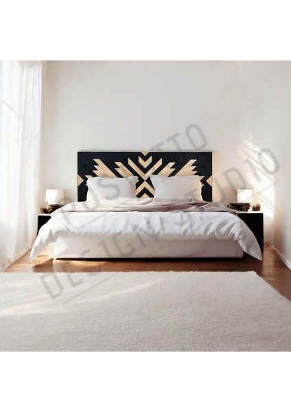 Nordwood Çift Kişilik Ahşap El YapımıYatak/baza Başlığı