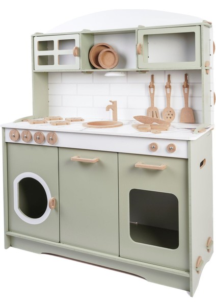 Ahşap Büyük Mutfak 9 Parça Servis Seti Mutfak 13 modelleri